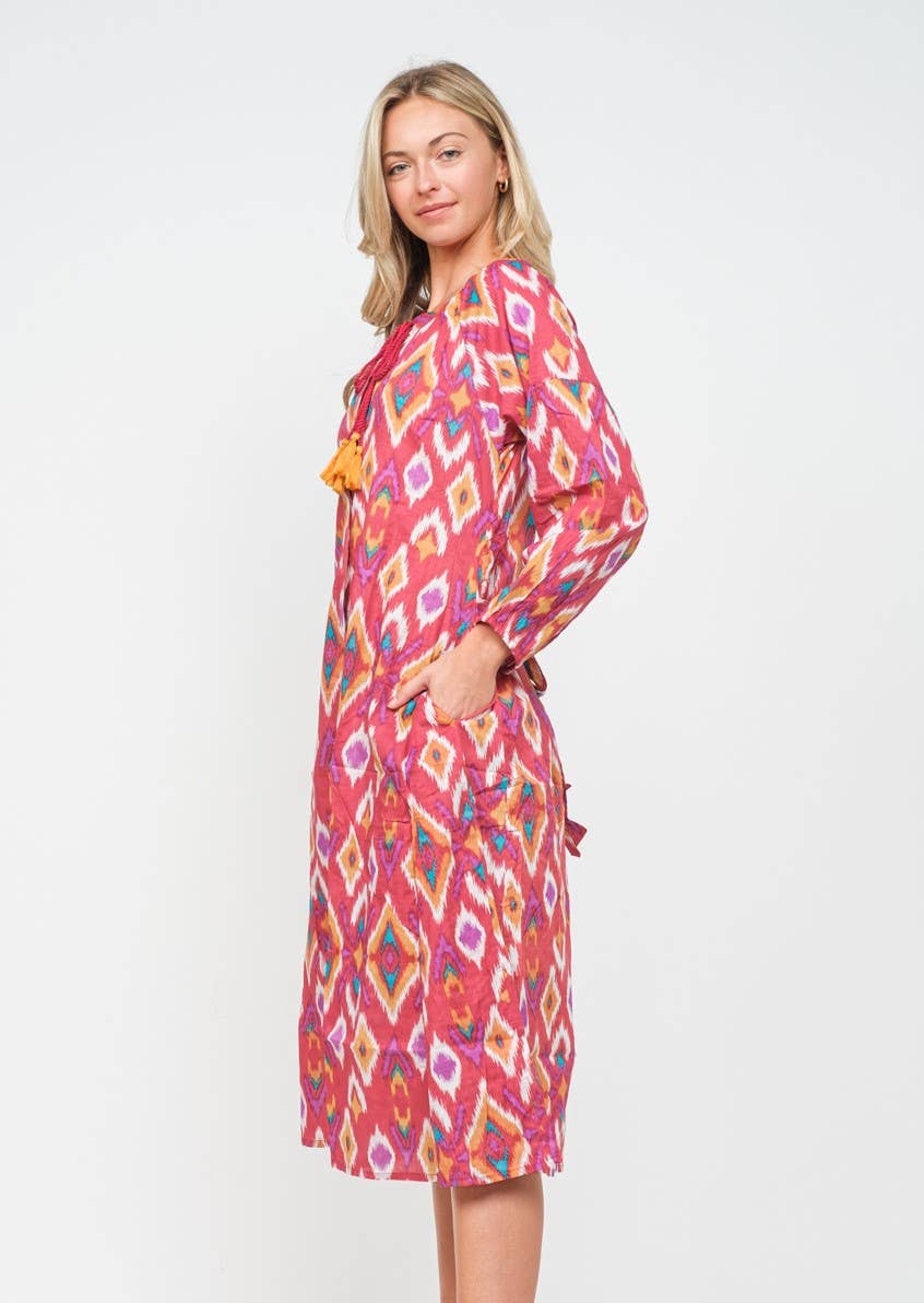 Alana Printed Dress