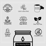 THE DANCING WICK CANDLES - Teacher Candle | It Takes a Big Heart to Shape Little Minds