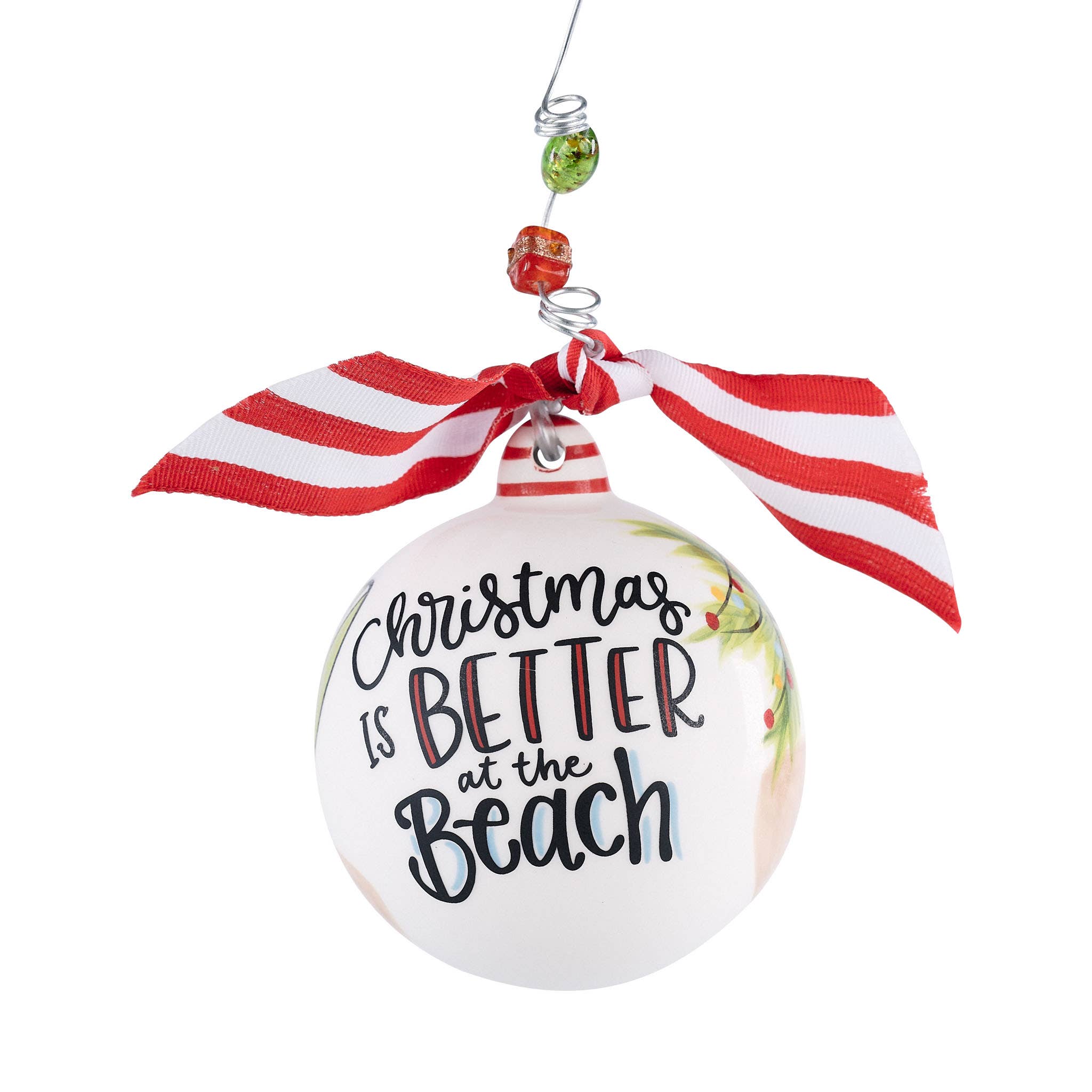 Glory Haus - Christmas is Better at the Beach Ornament