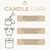 THE DANCING WICK CANDLES - "Happy Fall" Gift Candle / Sweater Season Scent