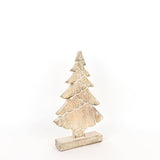 Adams & Co. - 70786 - 8x13.5x2 mngo wd cutout (TREE) CHRISTMAS Décor