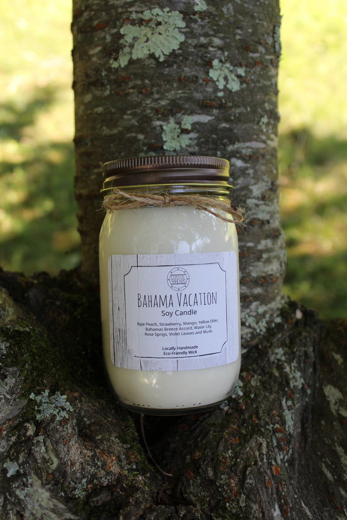Bahama Vacation Soy Candle