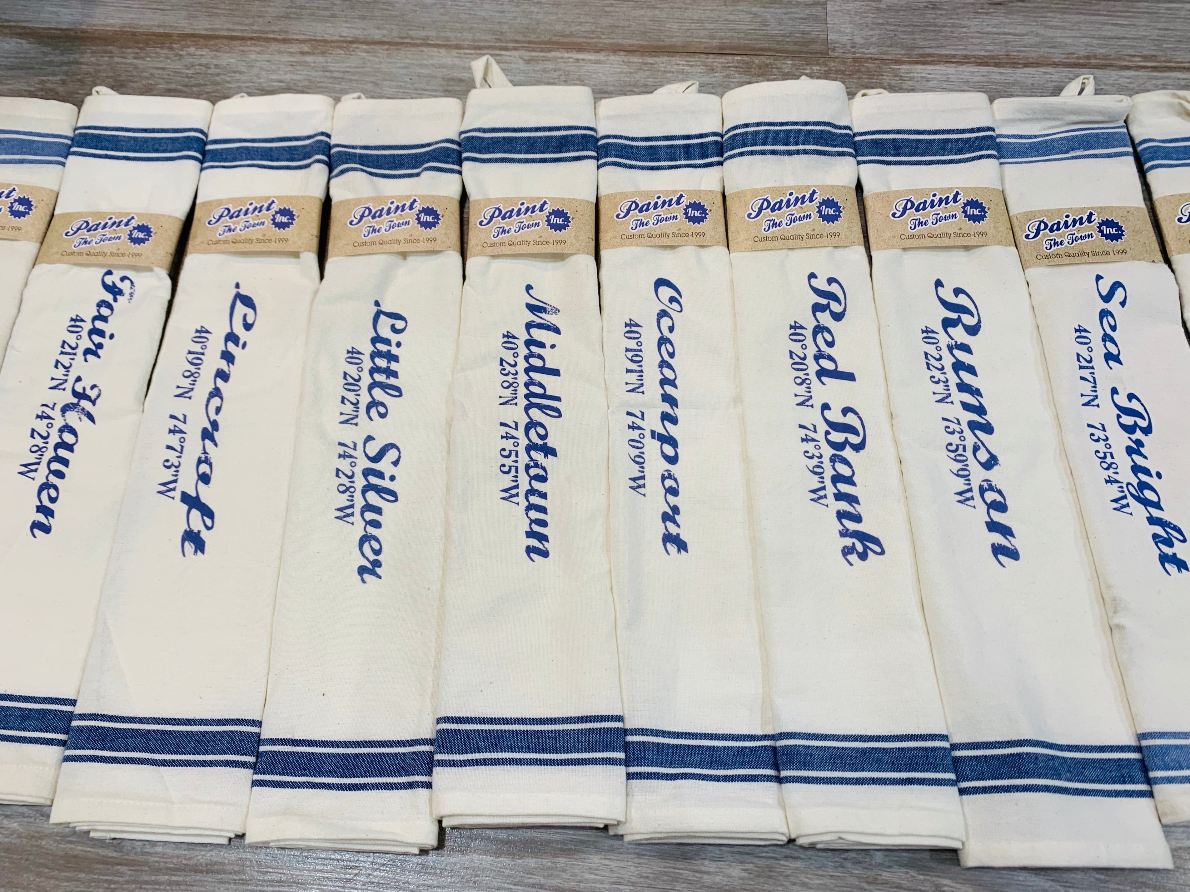 PTT Town Hand Towel (13 local towns)
