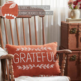 VHC Brands - Grateful Pom Pom Pillow 14x20