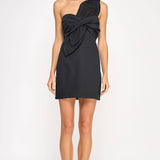 Strut & Bolt - Knotted Flower Bow Mini Dress