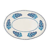 Block print platter