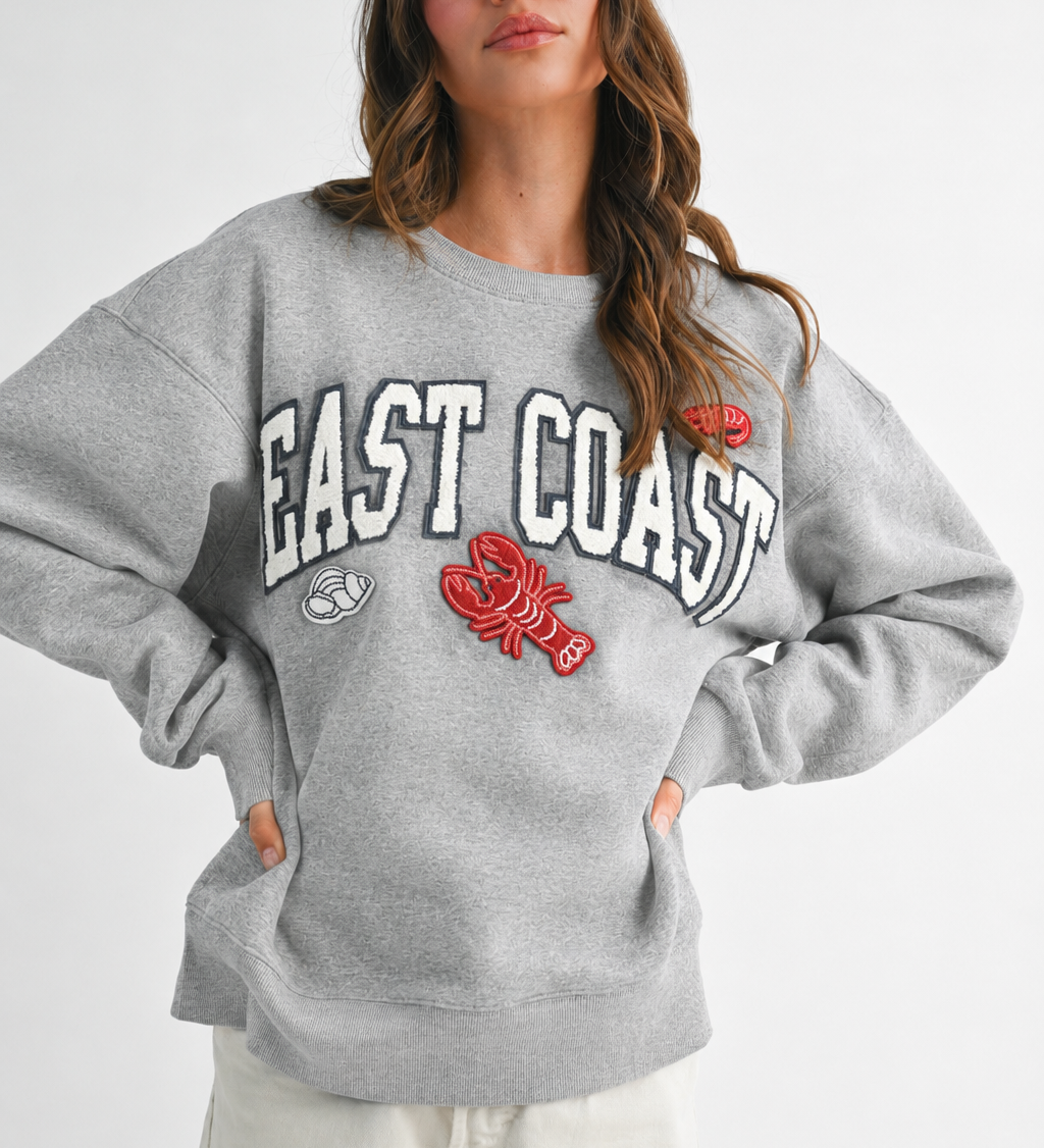AEMI + CO - 9134GK Modern Vintage Graphic Fleece Pullover 2