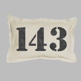 Rustic Marlin - 732 zip code Lumbar Pillow