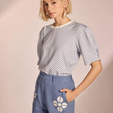 Strut & Bolt - Contrast Embroidery Shorts