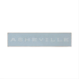 Jersey Girl- Vintage Soft Blue Personalized Porch Leaner