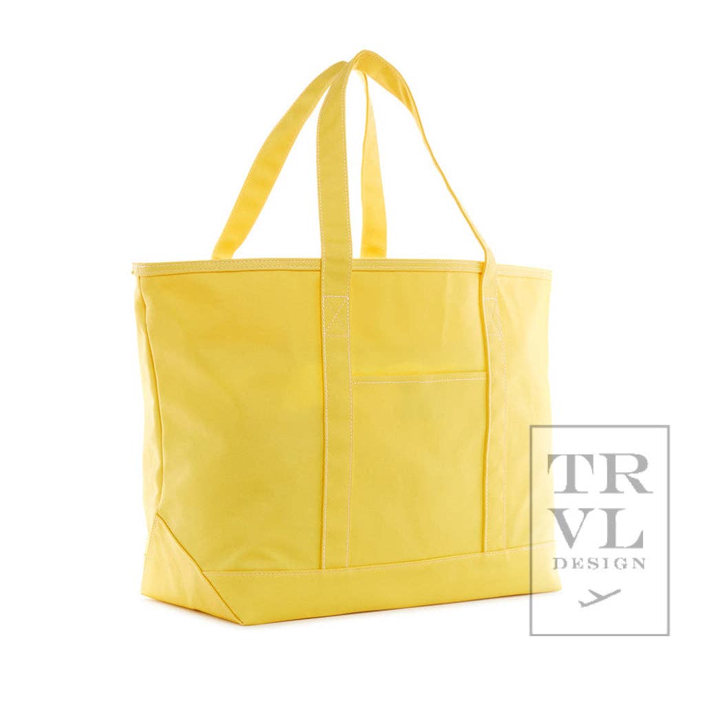 TRVL Design - Maxi Tote - Coated Canvas Large Daffodil