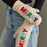 Panache Apparel Co. - Beige Merry Knit Mittens