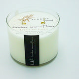 Legrify Inspired Luxury Candles & Home Fragrance - Bamboo Coconut Lime Classic Glass 2 Wick Soy Candle