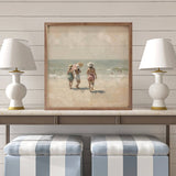 - Beach Crowd sign