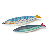 Certified International - Something Fishy 3-D 2pc Fish Platter Set