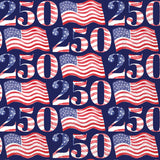 Boston International - Paper Cocktail Napkin 20Ct USA 250 Flags Semiquincentennial