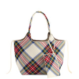Shiraleah - ROBBIE PLAID TOTE