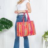 LA Soul - Tiger Handmade Reversible Tote Bag