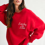 AEMI + CO - 9134GK Modern Vintage Graphic Fleece Pullover
