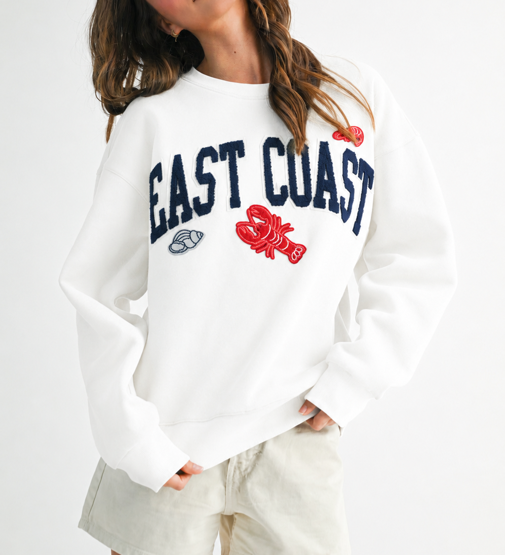 AEMI + CO - 9134GK Modern Vintage Graphic Fleece Pullover 2