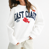 AEMI + CO - 9134GK Modern Vintage Graphic Fleece Pullover 2