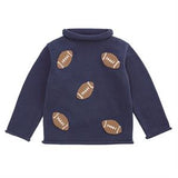 Mini Football Rollneck Sweater
