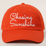 Fashion City - Chasing Sunshine Embroidered Baseball Cap