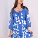 Dolma - Elana Mini Dress Blue