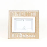 Adams & Co. - 71219 - 9x8 photo frame (THNKNG) CHRISTMAS SYMPATHY Decor