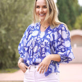 Dolma - Anjou Top Navy White