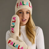 Panache Apparel Co. - Beige Fa La La Knit Pom Hat