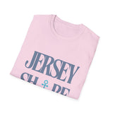 Jersey Shore Unisex Softstyle T-Shirt - Comfortable Summer Fashion for Beach Lovers