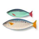 Certified International - Something Fishy 3-D 2pc Fish Platter Set