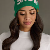 Panache Apparel Co. - Green Snow Pom Hat