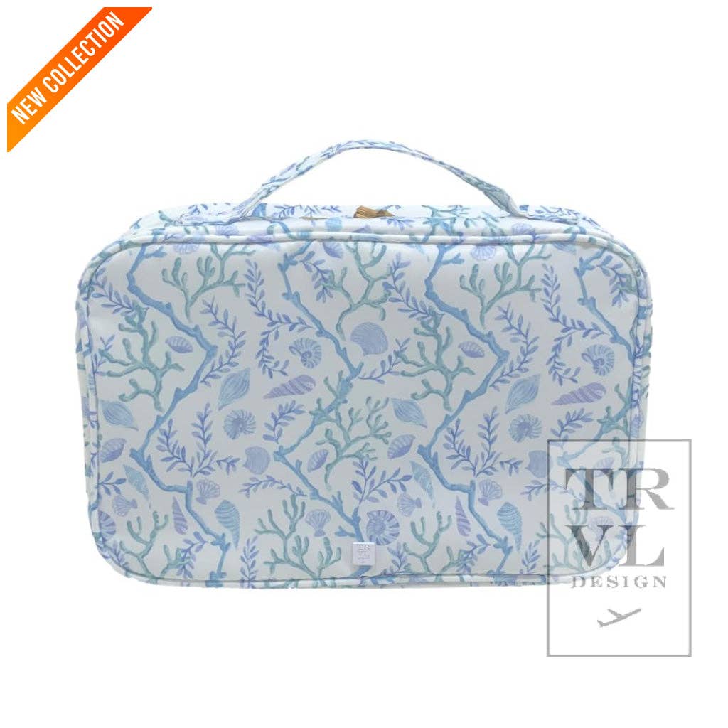 TRVL Design - BUNDLE UP2 Hanging Toiletry Bag - CORAL VINE