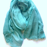 Dolma - Stone Washed Cotton Scarf Salmon (Multiple Colors Inside)