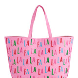 Shiraleah - "FA LA LA" GIFTING TOTE,PINK