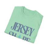 Jersey Shore Unisex Softstyle T-Shirt - Comfortable Summer Fashion for Beach Lovers