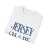Jersey Shore Unisex Softstyle T-Shirt - Comfortable Summer Fashion for Beach Lovers
