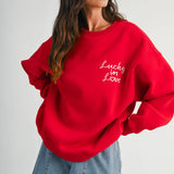 AEMI + CO - 9134GK Modern Vintage Graphic Fleece Pullover