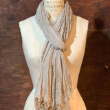 Dolma - Stone Washed Cotton Scarf Salmon (Multiple Colors Inside)