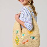 Shiraleah - CABANA SLOUCHY TOTE,NATURAL