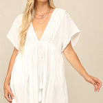 Tassel Trim Coverup