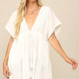 Tassel Trim Coverup