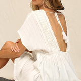 Tassel Trim Coverup
