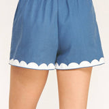 Strut & Bolt - Contrast Embroidery Shorts