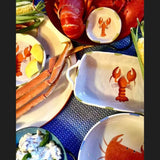 ChagoArt - Ceramic Bowl with Hand-painted Lobster-Serving Bowl-8″