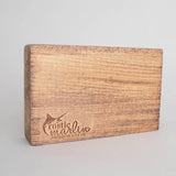 Rustic Marlin - Jersey Shore Anchor Tree Decorative Wooden Block