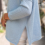 MERSEA - Catalina Cotton Pointelle Sweater