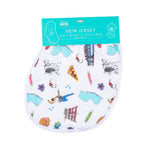 New Jersey Baby Burp and Bib (Unisex)